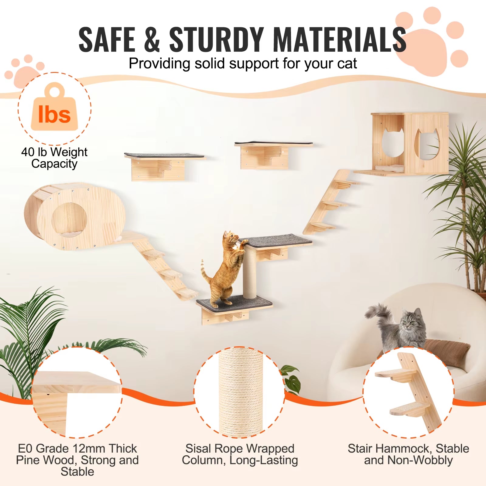 Succebuy Cat Shelves & Perches