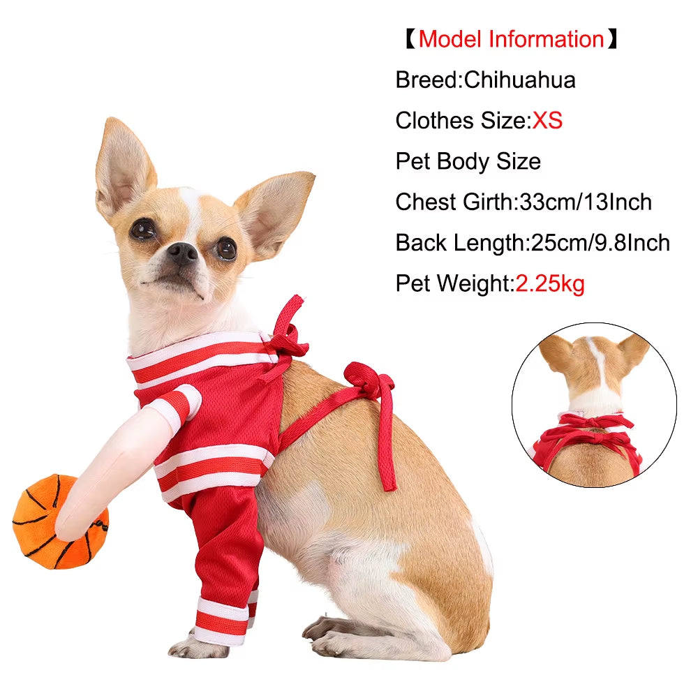 Halloween Basketball Dog Costume